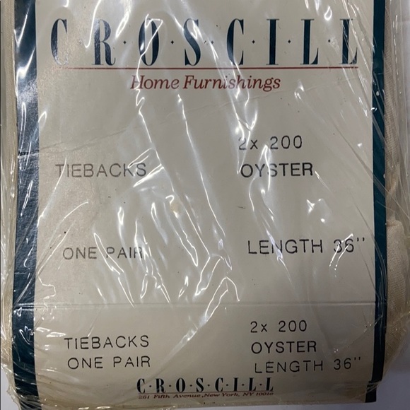 TIEBACKS by Croscill Home Furnishings - Picture 5 of 5